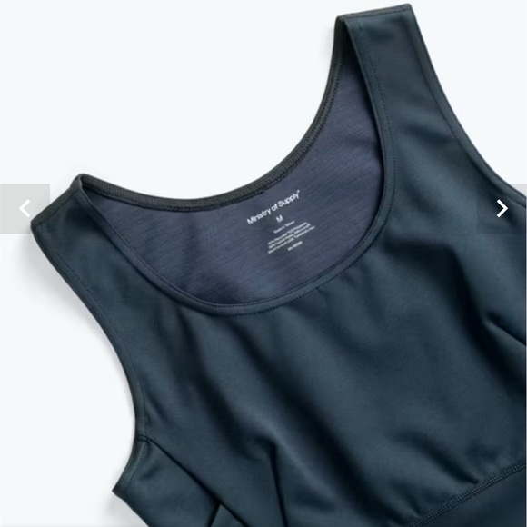 Ministry of Supply Joule Tank, Black - Picture 2 of 7